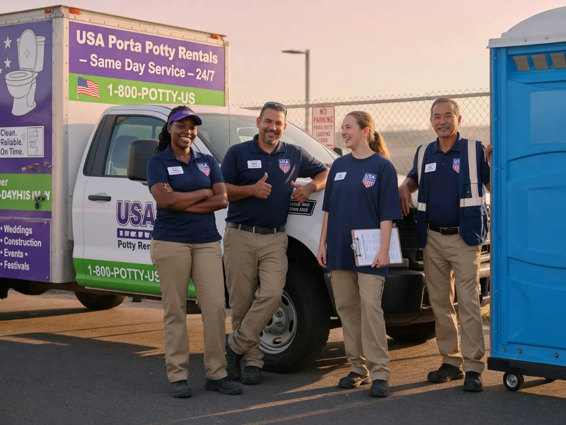 Porta Potty Rental company in Archibald, LA